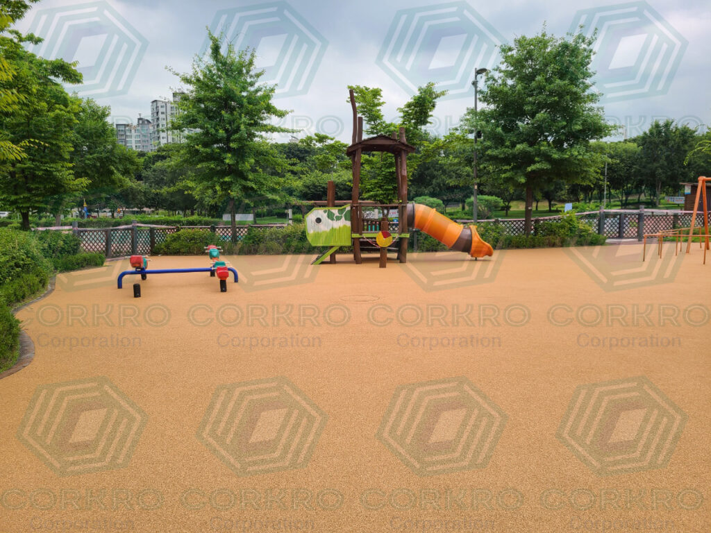 서울시 한강시민공원 광나루지구 어린이 놀이터